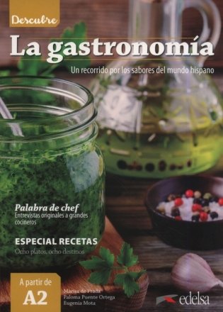 Descubre A2. La gastronomía фото книги