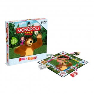 Монополия Юниор "Маша и Медведь" фото книги 2