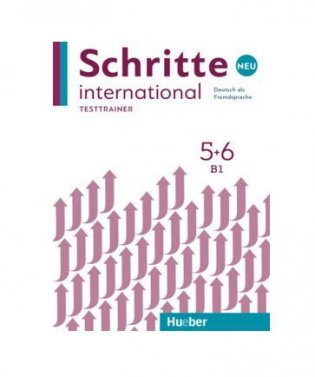 Schritte international Neu 5+6 (B1). Testtrainer (+ Audio CD) фото книги