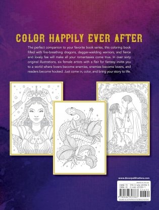 Romantasy: A Coloring Book фото книги 2