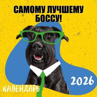 Самому лучшему боссу! Календарь настенный на 2026 год (300х300 мм) фото книги