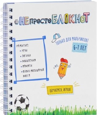 Непросто блокнот для мальчиков. 6-7 лет фото книги
