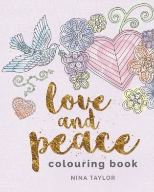 Love and Peace Colouring Book фото книги