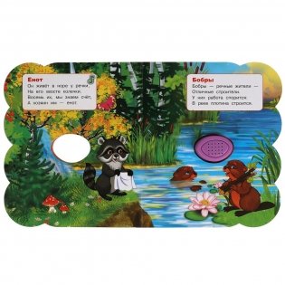 Лесные животные. Еva. 1 кнопка - 3 песенки фото книги 3