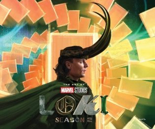 Marvel Studio Art Of Loki S2 фото книги