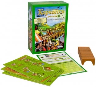 Настольная игра "Каркассон. Мосты, замки и базары " (дополнение) фото книги 2