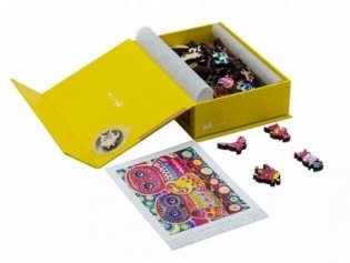 Пазл деревянный "Совушки", 120 деталей фото книги 2