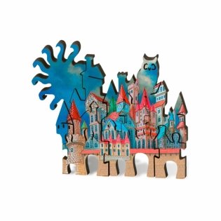 Пазл деревянный "Ноев ковчег", 210 деталей фото книги 7