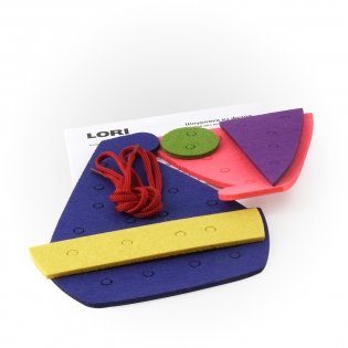 Шнуровка из фетра "Кораблик" фото книги 3