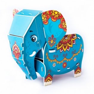 3D-пазл. Слоник фото книги