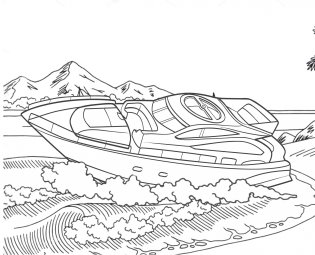 Лучшие раскраски для мальчиков. Корабли и яхты фото книги 5