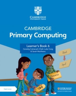 Cambridge primary computing learner`s book 6 with digital access (1 year) фото книги