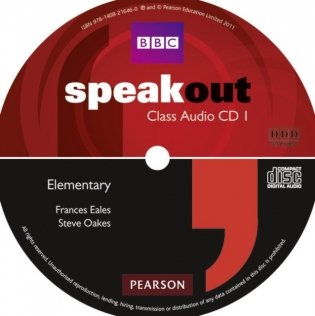 Speakout Elementary Level Class CD фото книги