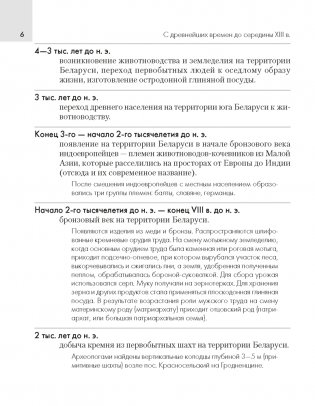 История Беларуси. 6-11 классы. Основные даты и события с комментариями фото книги 5