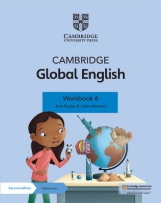 Cambridge Global English Workbook 6 with Digital Access (1 Year): For Cambridge Primary English as a Second Language фото книги