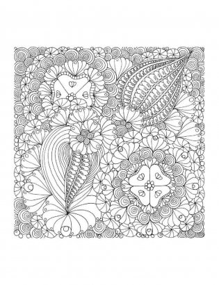 Завораживающие цветы. Раскрашивайте и изображайте великолепные растения фото книги 5