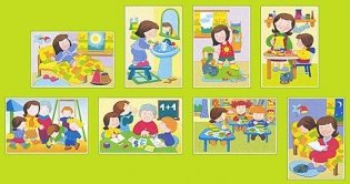 Рассказы по картинкам. Распорядок дня. ФГОС фото книги 2