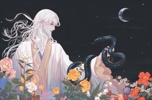 Бессмертие. Коллекция иллюстраций Цзюнь Лин фото книги 2