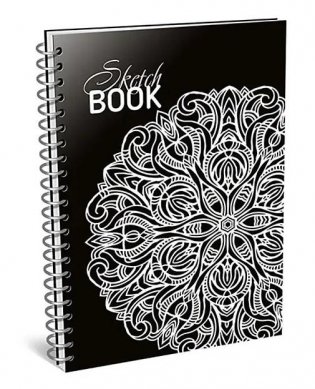 Скетчбук "Мандала" А6 (Арт. 04420). 100 листов фото книги