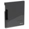 Папка на 2 кольцах Berlingo "No Secret", 24мм, 700мкм, полупрозрачная черная, D-кольца, с внутр. карманом фото книги маленькое 2