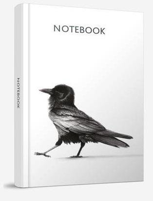 Блокнот "Ворона" (Арт. 02631). 80 листов фото книги