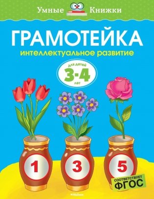 Грамотейка. Интеллектуальное развитие детей 3-4 лет фото книги