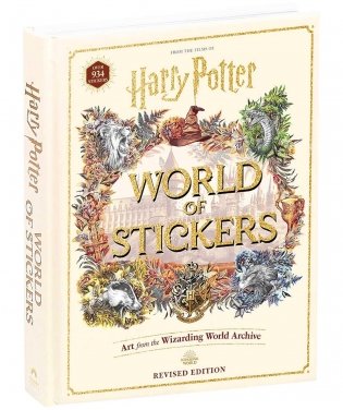 Harry Potter World of Stickers фото книги