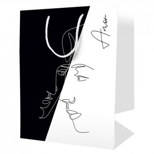 Пакет подарочный 18х23х10 см ArtSpace "Инь и Янь", ламинированный. Арт. L_46142 фото книги