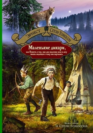 Маленькие дикари, или Повесть о том, как два мальчика вели в лесу жизнь индейцев фото книги