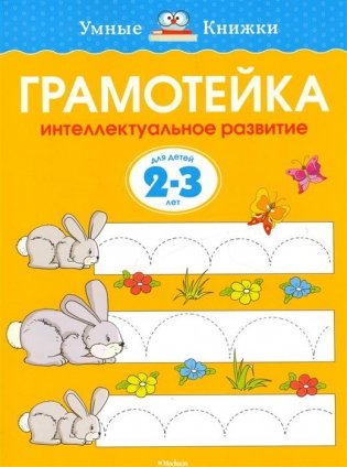 Грамотейка. Интеллектуальное развитие детей 2-3 лет фото книги