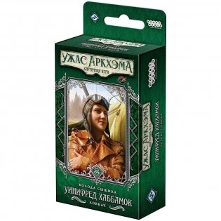 Ужас Аркхэма. Карточная игра: Колода сыщика. Уинифред Хаббамок. Дополнение фото книги