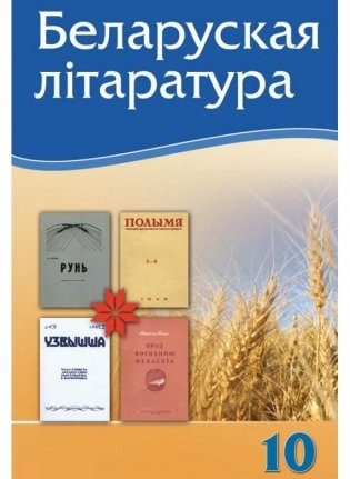 Беларуская літаратура. 10 клас фото книги