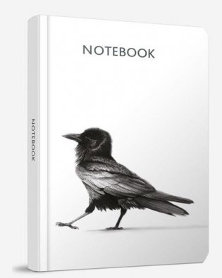 Блокнот "Ворона" (Арт. 02778). 80 листов фото книги