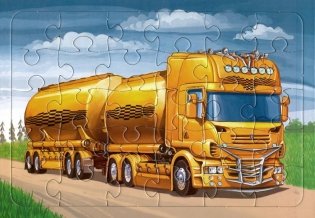 Пазл "Грузовой автомобиль", 30 элементов фото книги