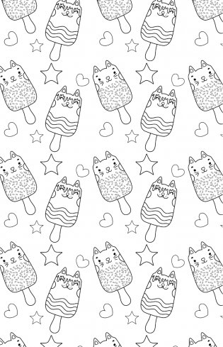 Шалости и сладости. Открытка-раскраска фото книги 4