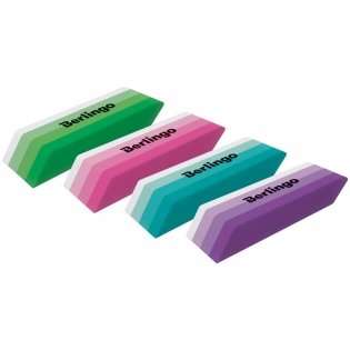 Ластик "Stripes", 50x19x9 мм фото книги