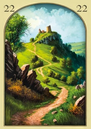 Medieval Lenormand Oracle фото книги 6