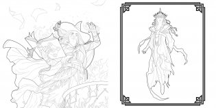 The Dungeons & Dragons Coloring Book фото книги 5