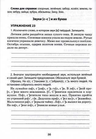 Логопедическая тетрадь для преодоления ошибок в чтении и письме. 3-4 классы фото книги 5