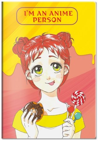 Обложка для паспорта. Манга фото книги 2