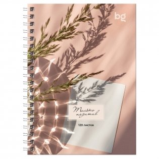 Записная книжка А6 120 листов, на гребне BG Место под солнцем, матовая ламинация, выб. лак, твердая обложка. Арт. ЗКТ6гр120_лм_вл 57215 фото книги 3