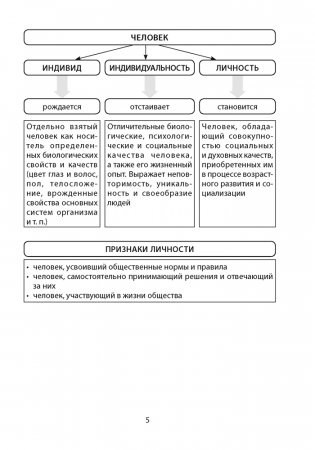 Обществоведение. 9 класс. Опорные конспекты, схемы и таблицы фото книги 4