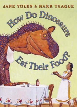 How do dinosaurs eat their food' фото книги