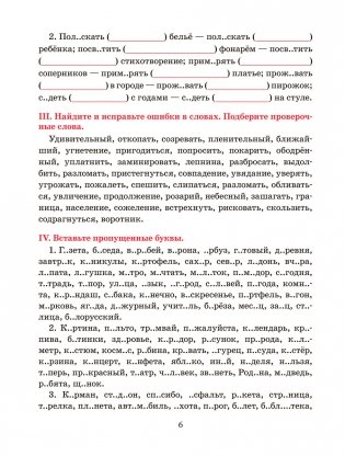Русский язык. Тренажёр по орфографии и пунктуации. 5 класс фото книги 6