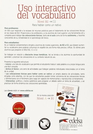 USO Interactivo Del Vocabulario: Libro (Nivel B2 - C2) фото книги 2