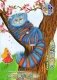 Цветная бумага "Страна чудес. Чеширский кот", 16 листов, 8 цветов фото книги маленькое 2