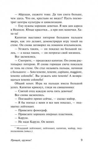 Прощай, оружие! фото книги 10