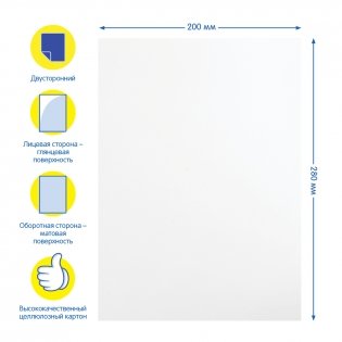 Картон белый А4 двустор., Мульти-Пульти, 16 л., чистоцеллюлозный, в папке, "Енот в сказке". Арт. КБч16_44819 фото книги 3