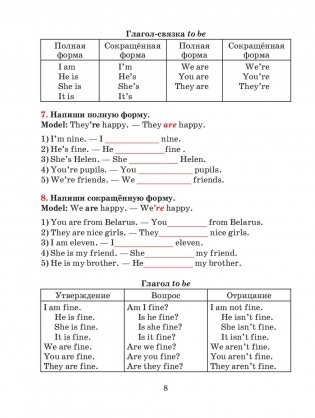 Английский язык на "отлично" с QR-кодами. Правила чтения и грамматики. 4 класс фото книги 7