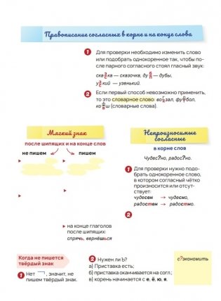 Стикербук Русский язык. 1-4 классы фото книги 5